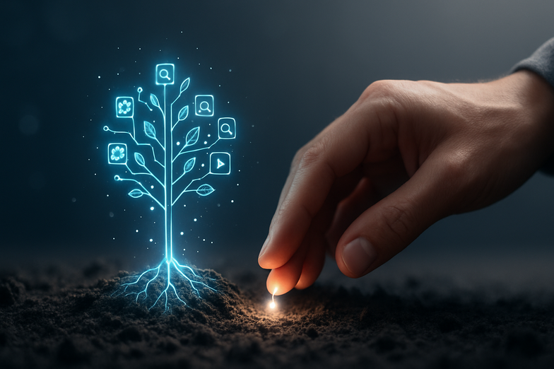 This video features the creator guiding a friend on how to generate their initial online income using artificial intelligence tools. It likely covers foundational steps and strategies for leveraging AI in online money-making ventures.