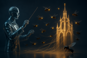 I've been building Agent Relay (@agent_relay) using Agent Relay. Agents coordinating to build the tool that lets them coordinate. It's recursive and I love it. I took some time to jot down some